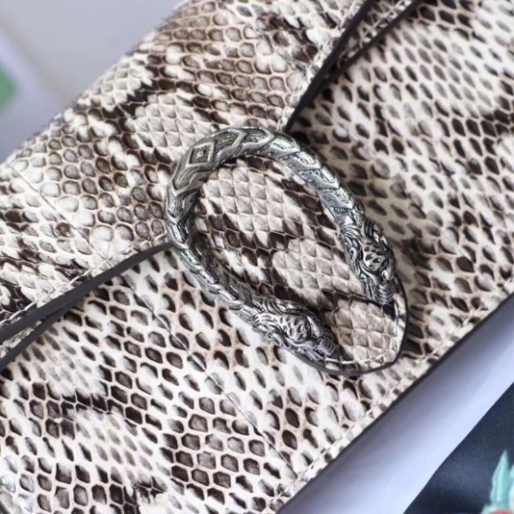 natural dionysus S*per mini snakeskin bag