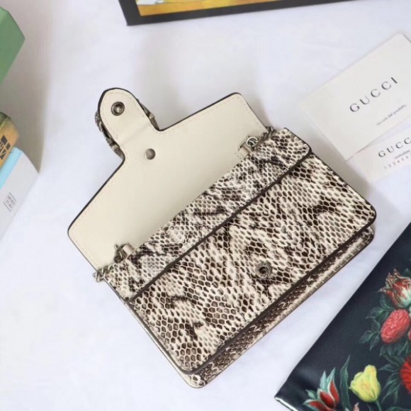 natural dionysus S*per mini snakeskin bag