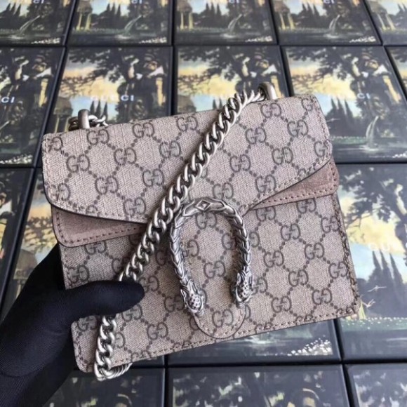 gg S*p*e mini bag taupe dionysus