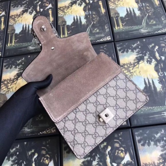 gg S*p*e mini bag taupe dionysus