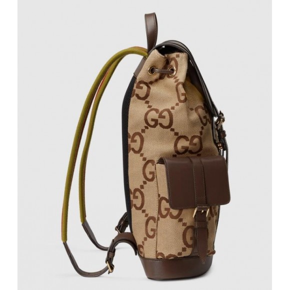 g*u*i backpack with S*per double g pattern