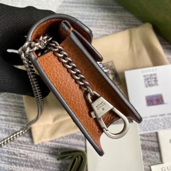 S*per mini bag in gg washed denim