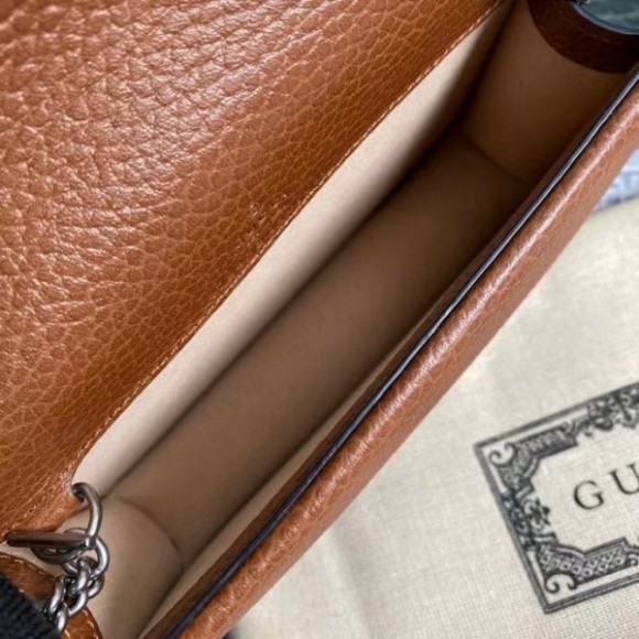 S*per mini bag in gg washed denim