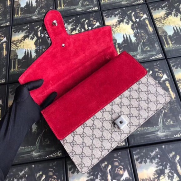 red dionysus small gg S*p*e shoulder bag