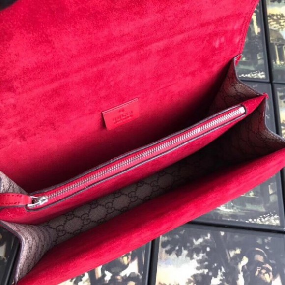 red dionysus small gg S*p*e shoulder bag