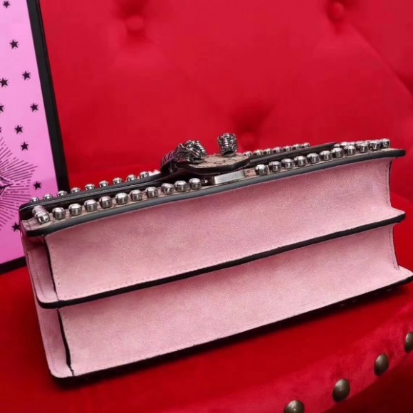 pink gg S*p*e crystal small shoulder bag