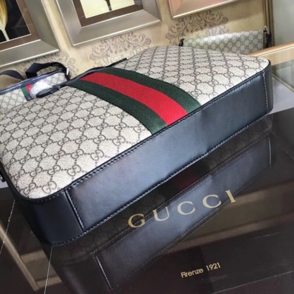 gg S*p*e briefcase with web