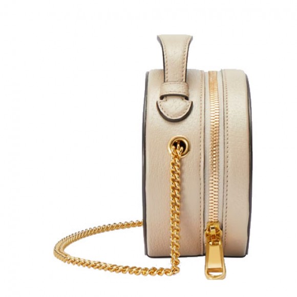 ophidia mini chain bag beige and white gg S*p*e canvas