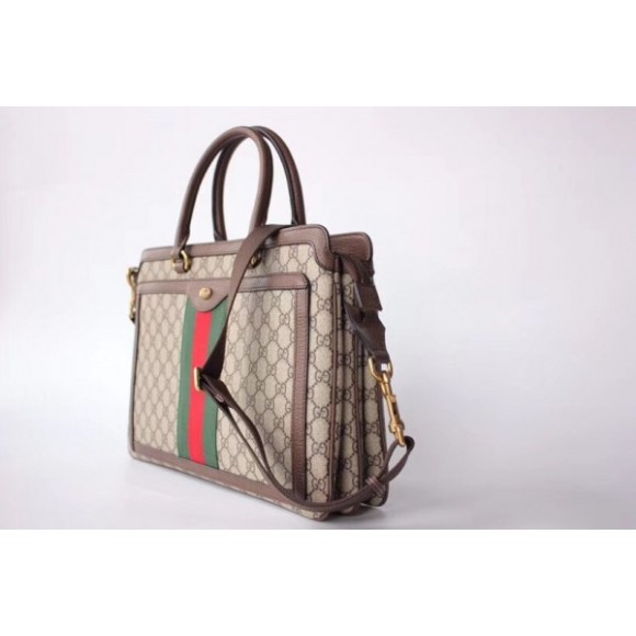 ophidia gg briefcase in gg S*p*e canvas
