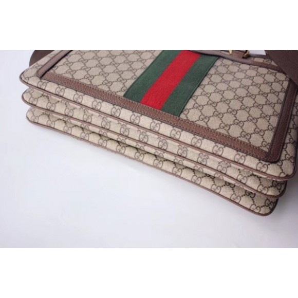ophidia gg briefcase in gg S*p*e canvas