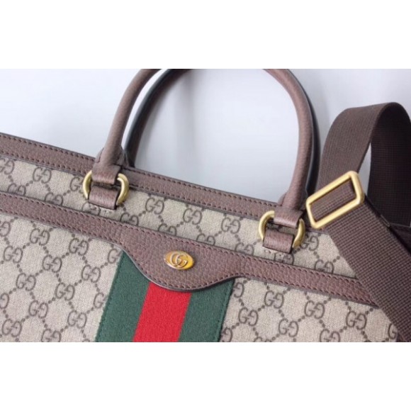 ophidia gg briefcase in gg S*p*e canvas