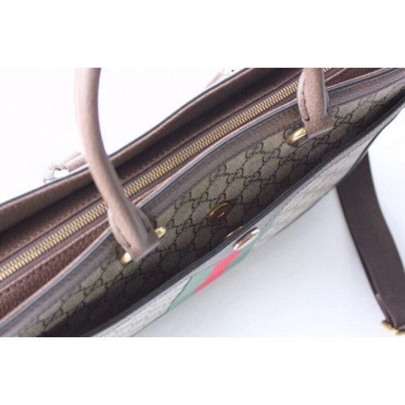 ophidia gg briefcase in gg S*p*e canvas