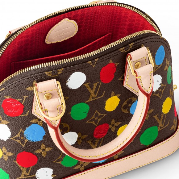 l**is V*t*n monogram coated canvas m46431 lv x yk alma bb