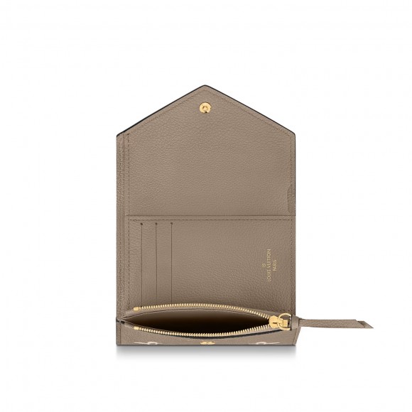 l**is V*t*n dove/cream m81861 victorine wallet