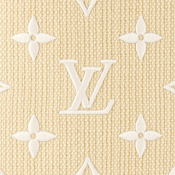 l**is V*t*n m22839 neverfull mm lotus cotton white beige