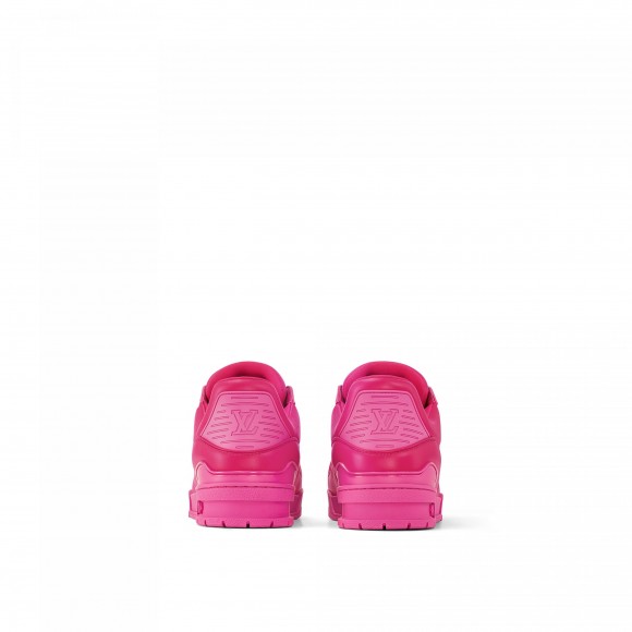 l**is V*t*n lv trainer sneaker calf leather fuchsia 1ac5cb