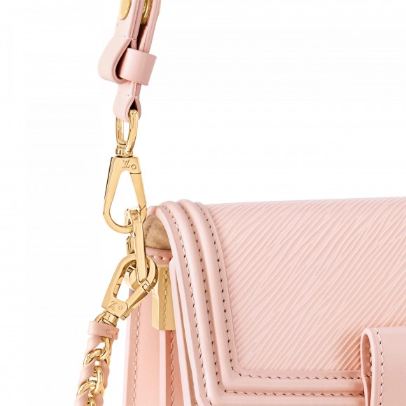 l**is V*t*n m23558 mini dauphine rose epi leather