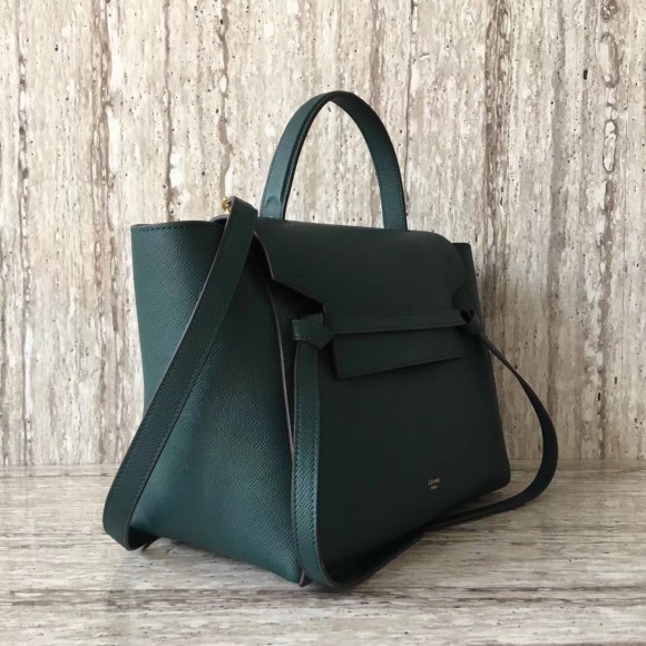 Ce**e belt mini bag in amazone grained calfskin