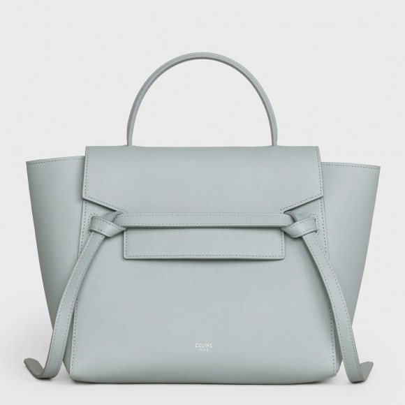 Ce**e micro belt bag in mineral grained calfskin
