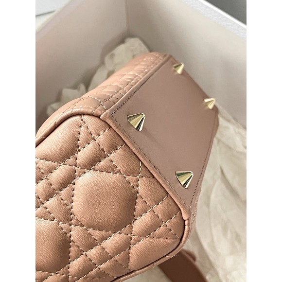 D*or small lady D*or my abcD*or bag in blush lambskin