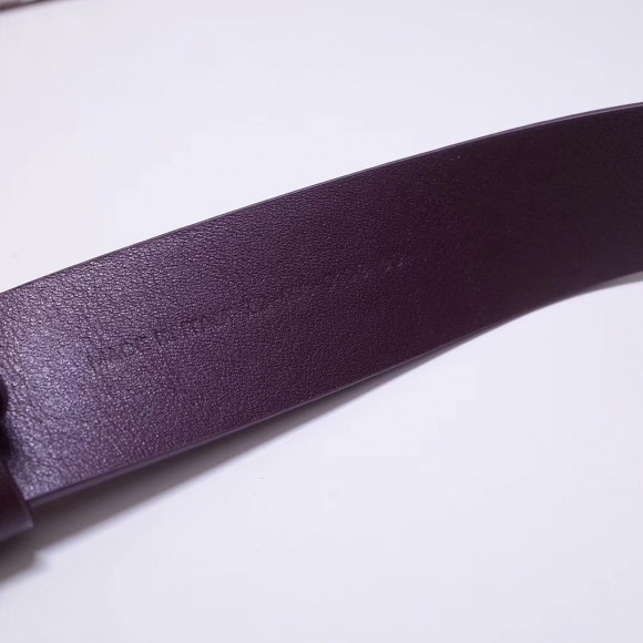 D*or D*orquake 35mm belt in bordeaux calfskin