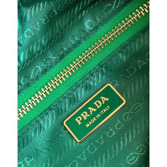 Pra*a re-edition 1995 tote bag in green re-nylon